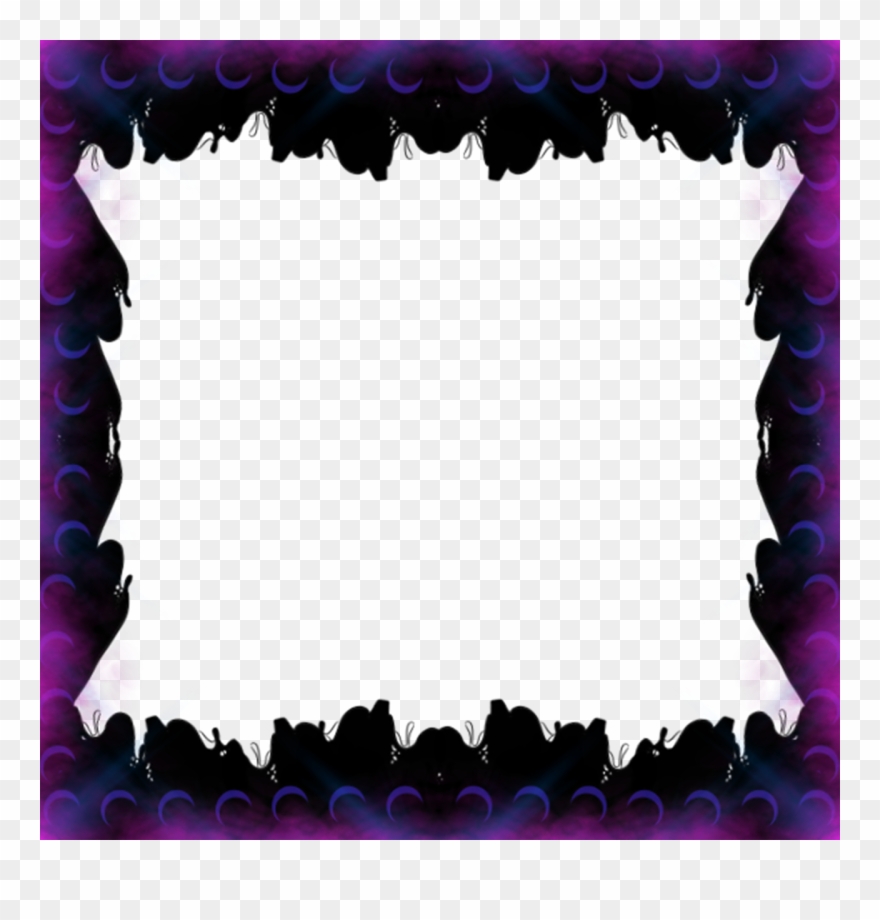 Gothic Digital Painting Dark - Gothic Dark Frame Png Clipart
