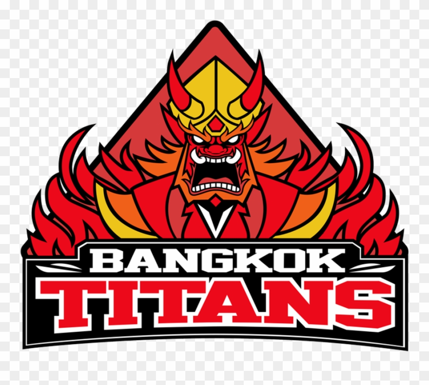 Bangkok Titans Logo Original - บางกอก ไท ทัน Clipart
