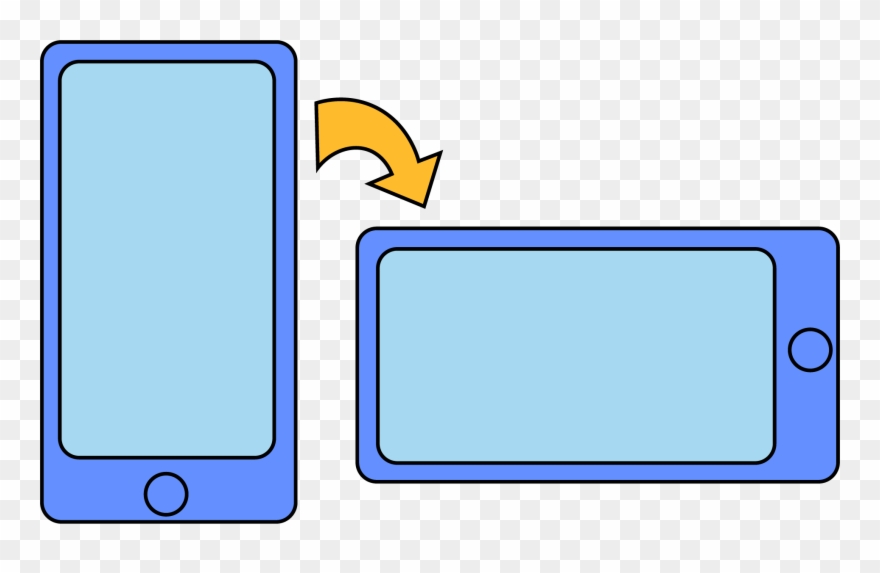 Best Viewed In Landscape Clipart