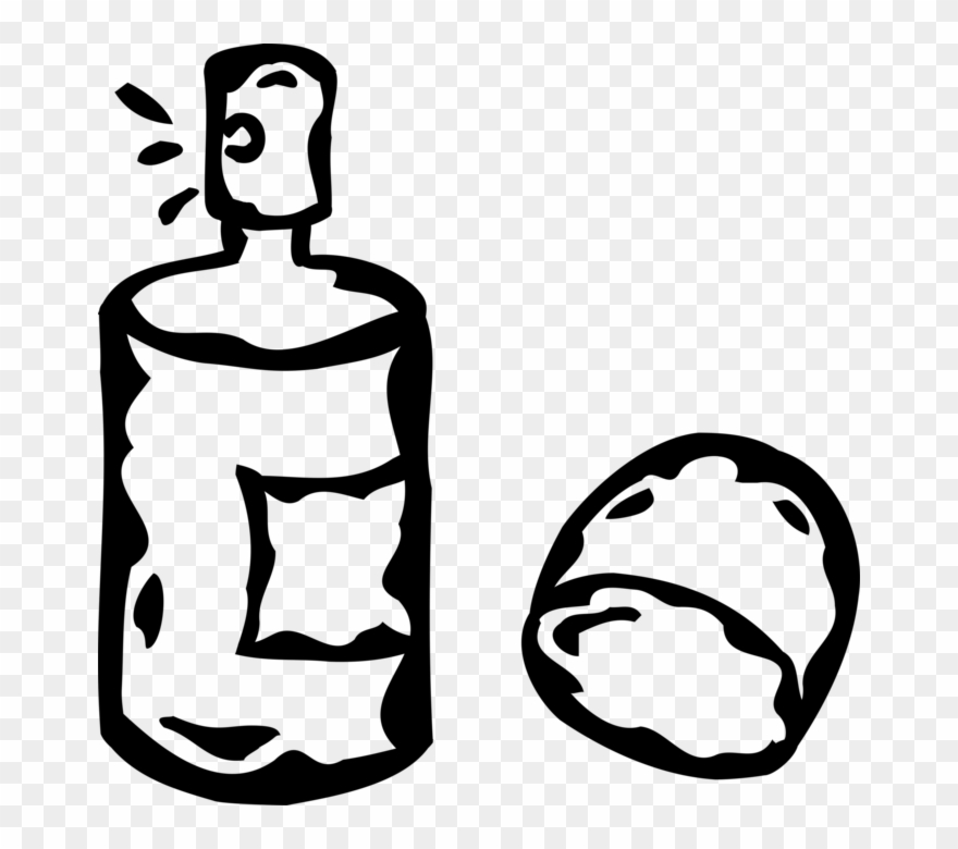 Vector Illustration Of Cosmetic Beauty Product Perfume Clipart