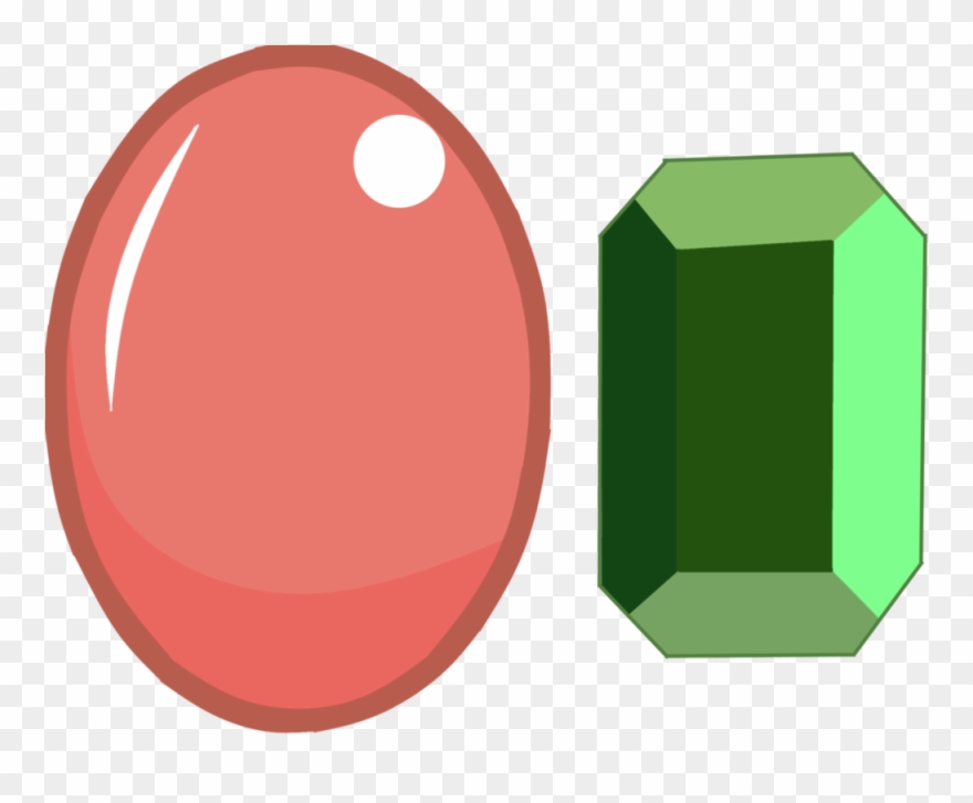 Oval Clipart Emerald - Emerald Gemstone - Png Download
