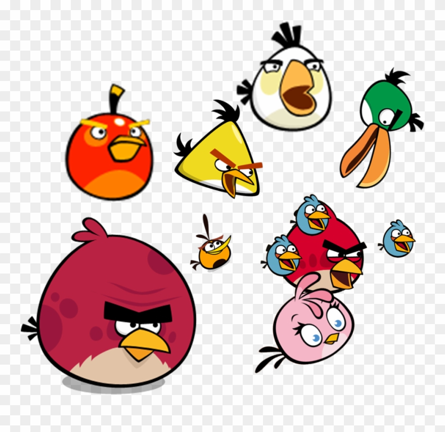 Angry Birds Comic - Angry Birds Names Clipart