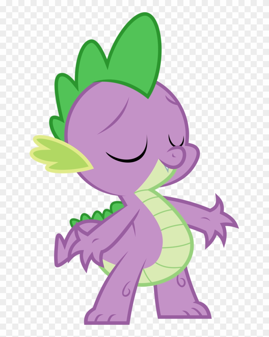 Absurd Res Artist Transparent Background - Spike Mlp Clipart