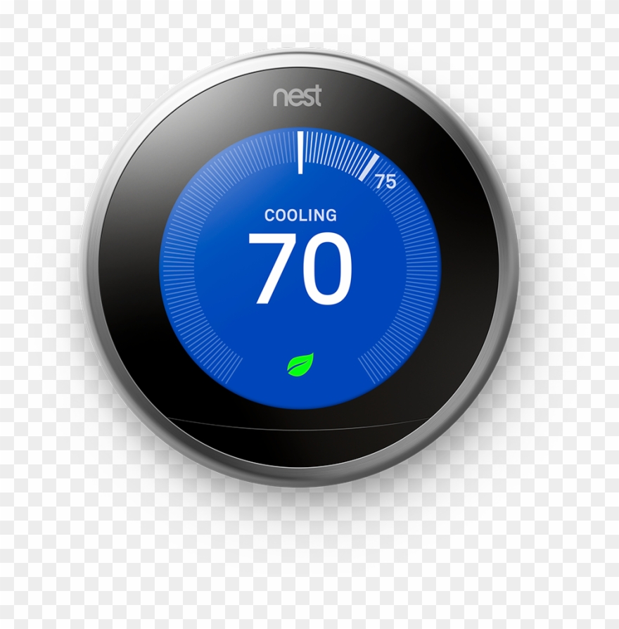 Learning Thermostat - Nest Thermostat Clipart