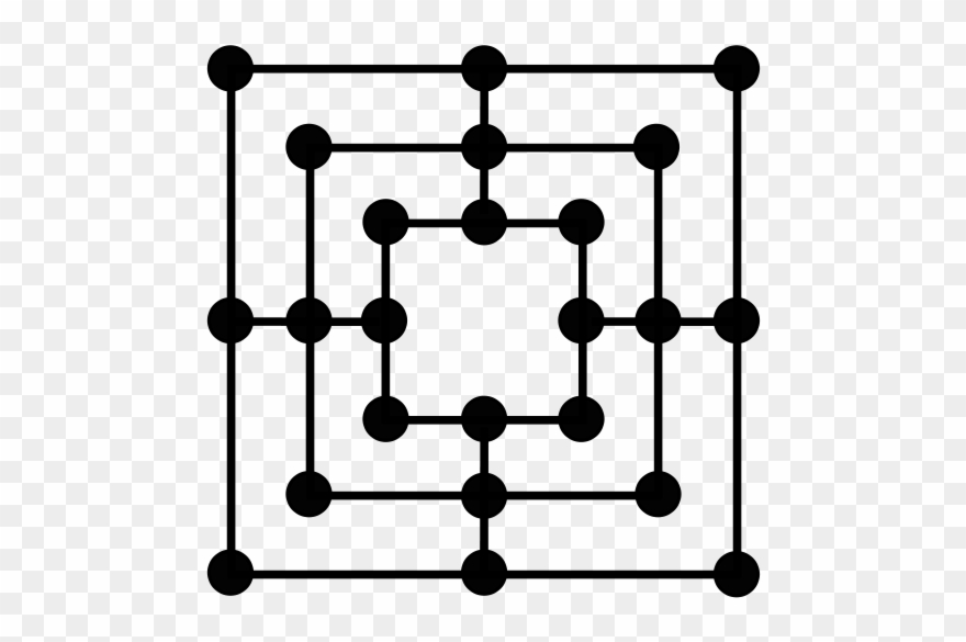 Roman Board Games Merels Clipart