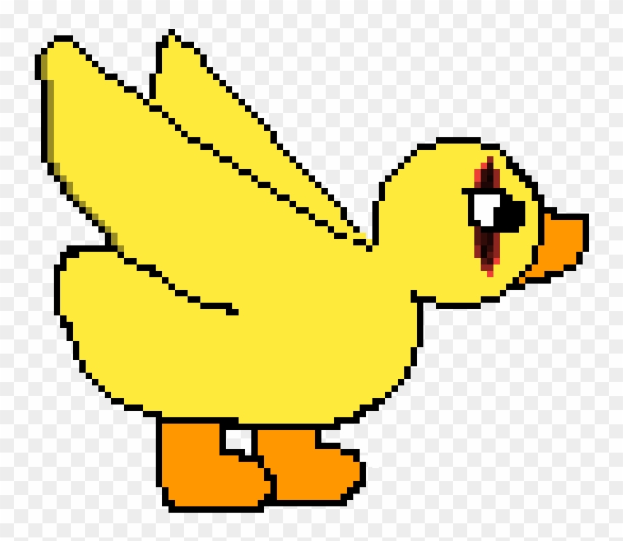 Aggressive Duck - Duck Clipart
