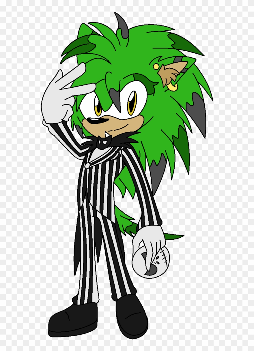 Halloween Skellington Clipart - Sonic As Jack Skellington - Png Download