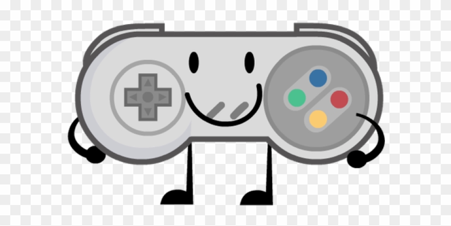 Sandwich Clipart Bfdi - Snes Controller Clip Art - Png Download