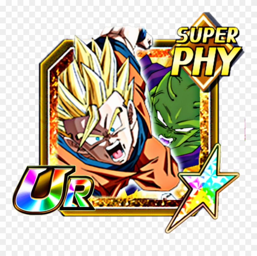 Master, Pupil And Friends Super Saiyan Gohan & Piccolo - Gotenks Ssj3 Phy Dokkan Clipart