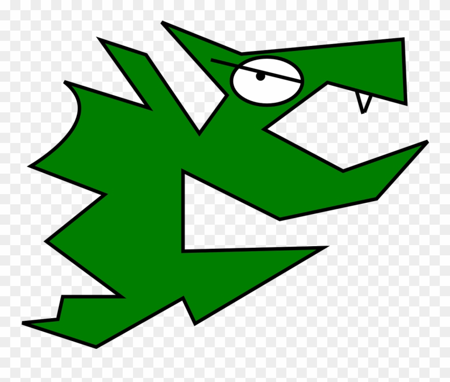 Dragon Mythical Creature Green Clipart