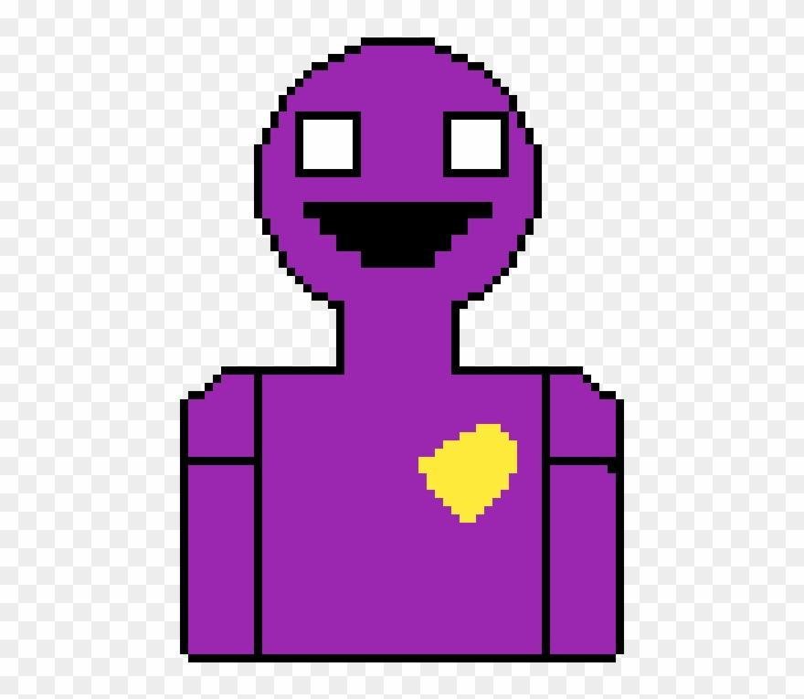 Purple Guy - Cartoon Clipart