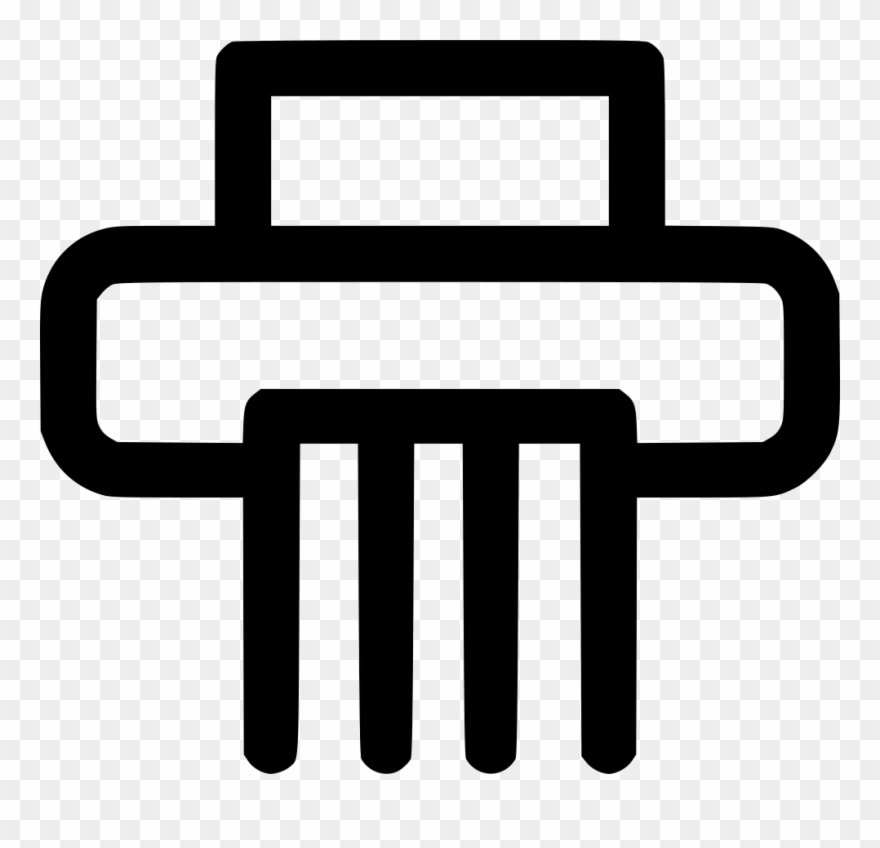 Shredder Comments - Sign Clipart