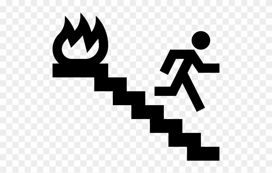 Don T Use Elevators Clipart