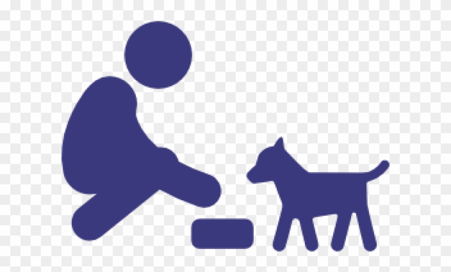 Pets Clipart Dog Exercise - Feed A Dog Png Transparent Png