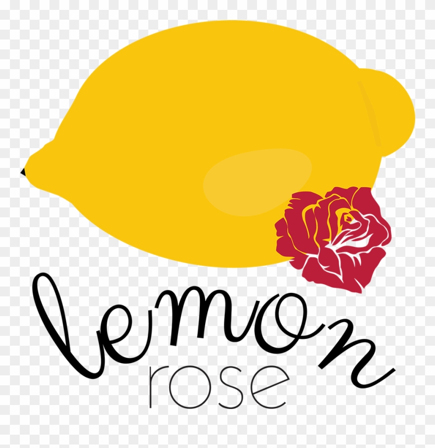 Elegant, Playful, Business Logo Design For Lemon Rose - Illustration Clipart