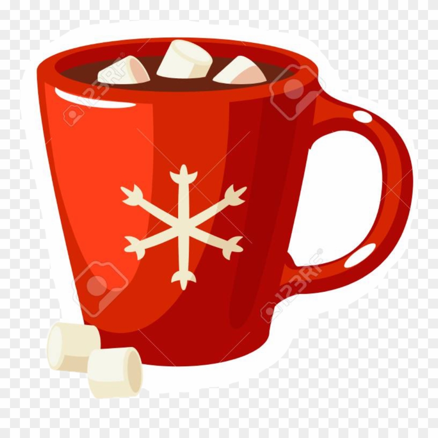 Schotchocolate Sticker - Hot Chocolate Mug Cartoon Clipart