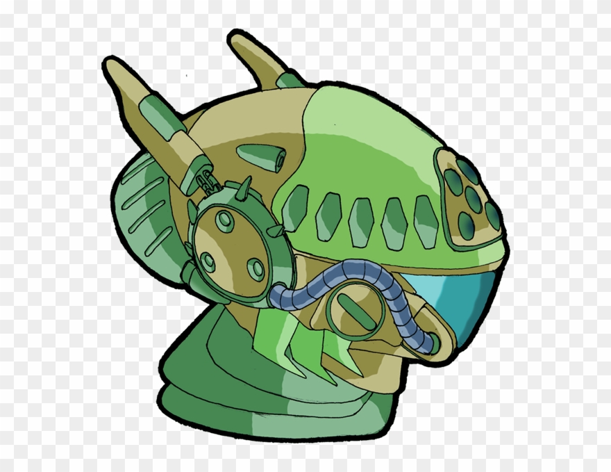 Warrior Robot Head Clipart