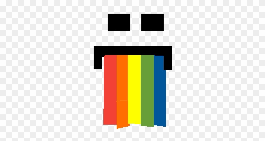 Rainbow Barf - Graphic Design Clipart