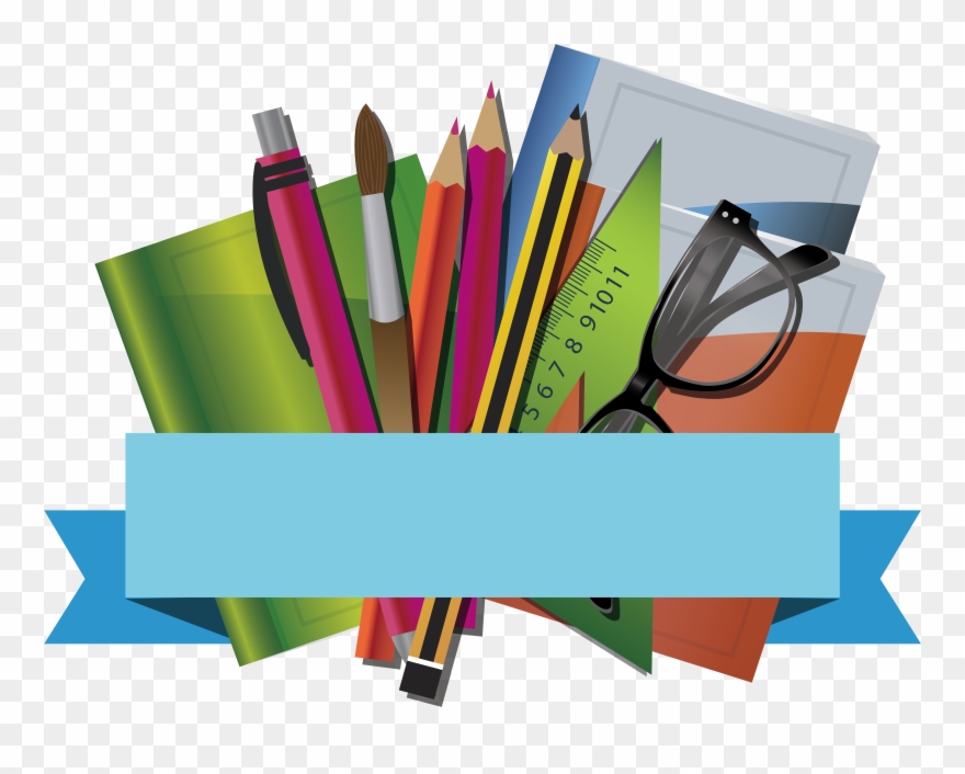 Download Stationery Png Images Office Supply Png Free Clipart
