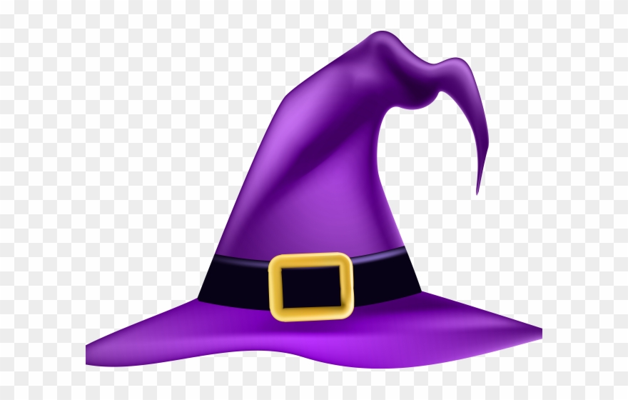 Witch Hat Clipart Evil Witch - Halloween Witch Hat Clipart - Png Download
