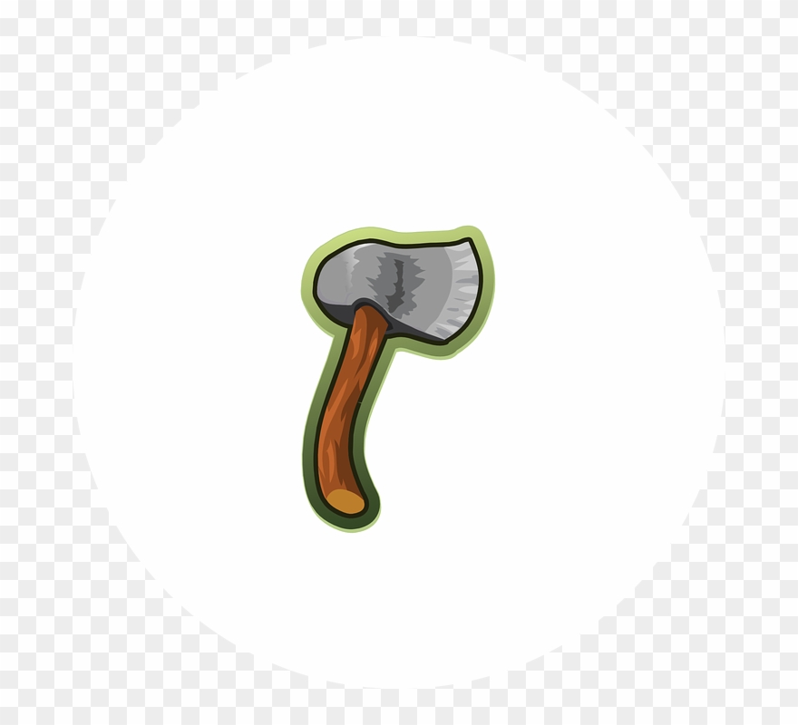 Ax, Hatchet, Tool, Axe, Equipment, Sharp, Handle, Wood - Illustration Clipart