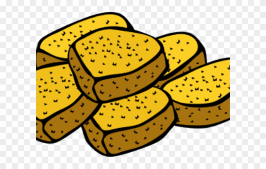 Single Clipart Chicken Nugget - Png Download