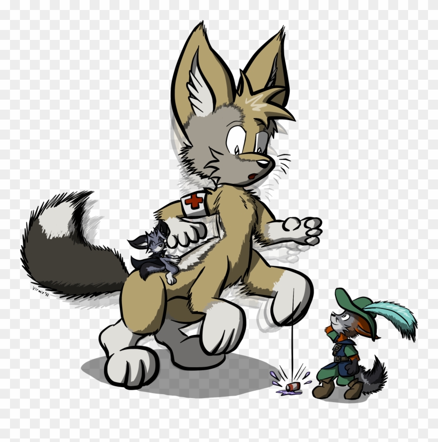 Giant Jackal Taur Ification Clipart