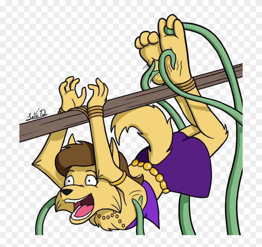 Sacrificial Jackal - Cartoon Clipart