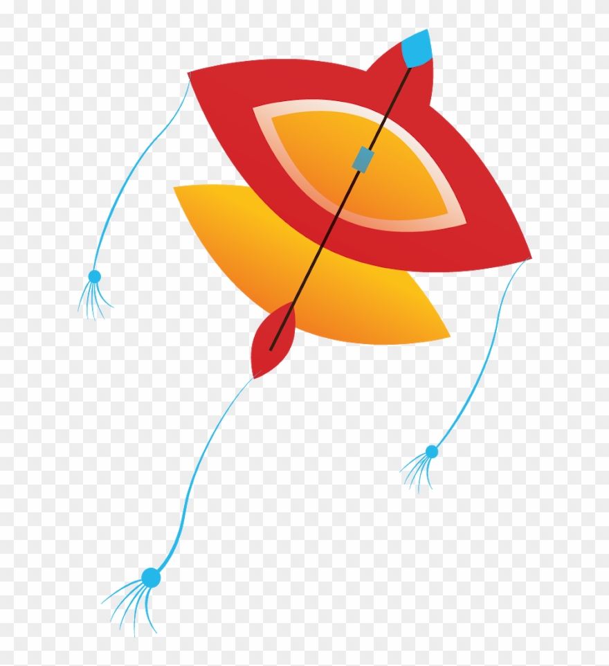 Kite Clipart Competition - Indian Kite Flying Png Transparent Png
