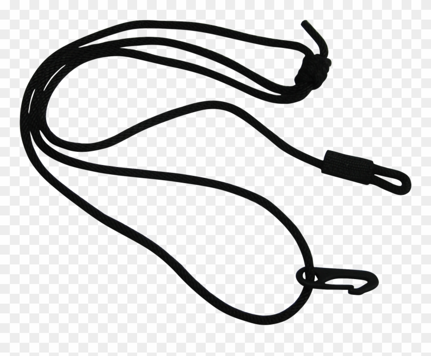 Lanyard - 1/4" Adjustable - Wire Clipart