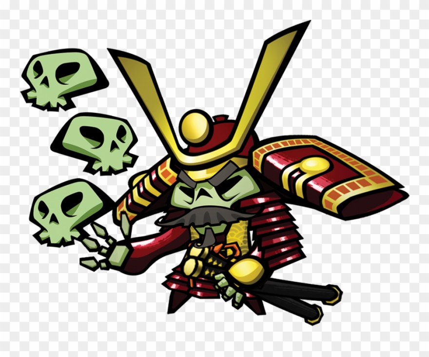 Skulls Of The Shogun Generals Clipart