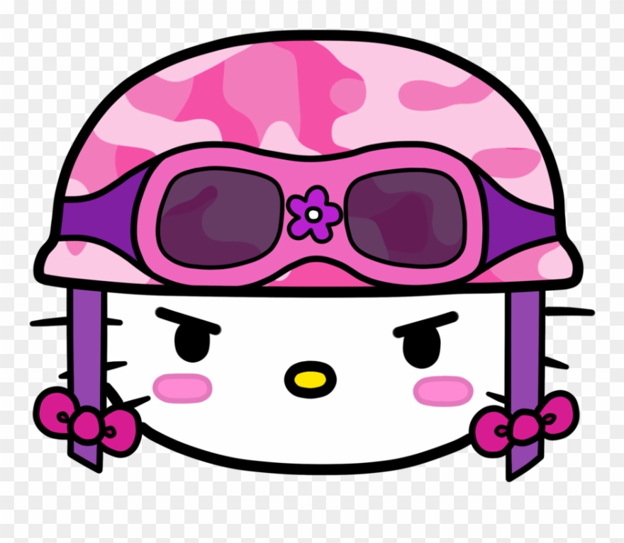 Hooah Kitty - Hello Kitty Army Clipart