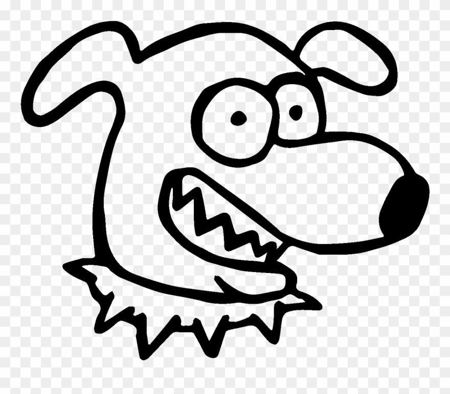 150304 Png Logo Wholetthedogsworkout Face - Dog Face Png Drawing Clipart