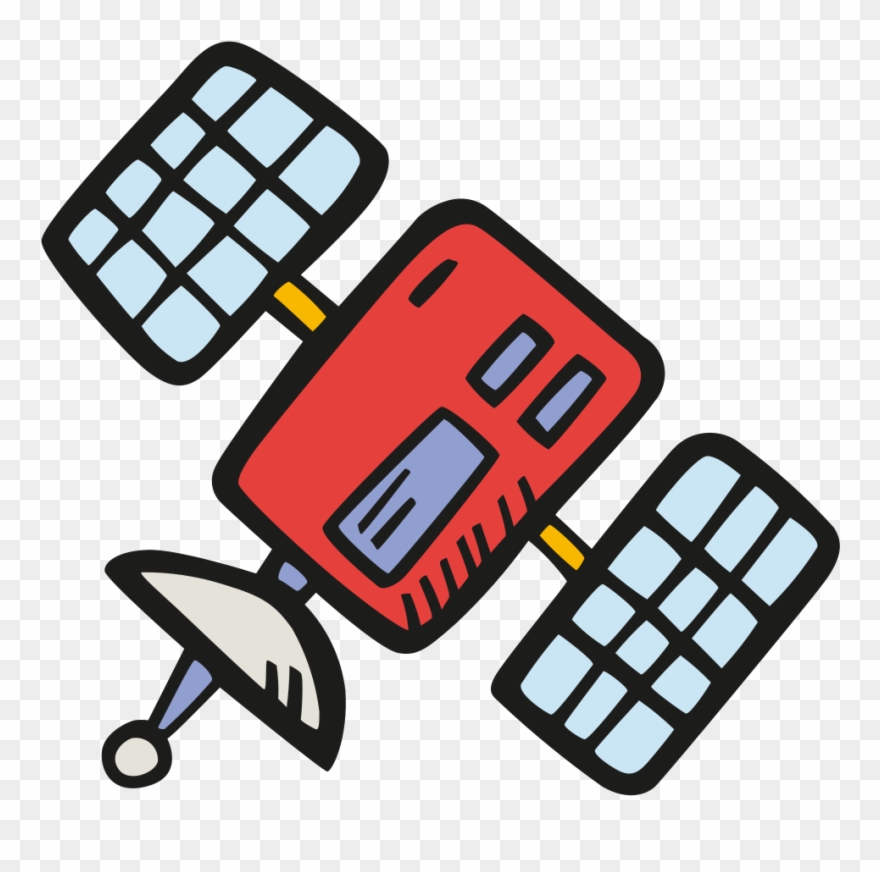 Satellite Icon - Satellite Icon Png Clipart