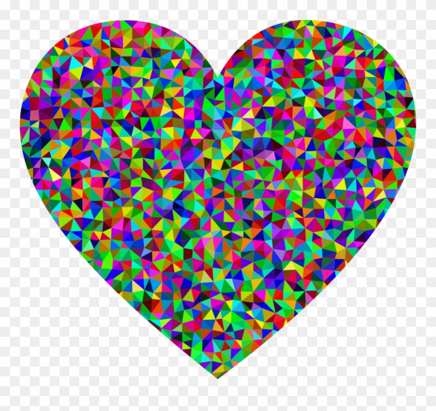 1980s Computer Icons Download Drawing - Modern Art Heart Clipart