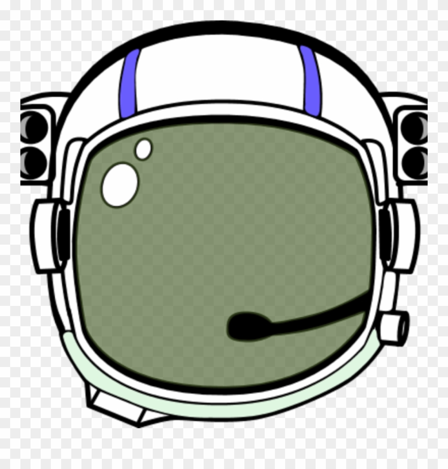 Astronaut Helmet Clipart Astronaut Helmet Clipart Astronaut - Cartoon Space Helmet - Png Download