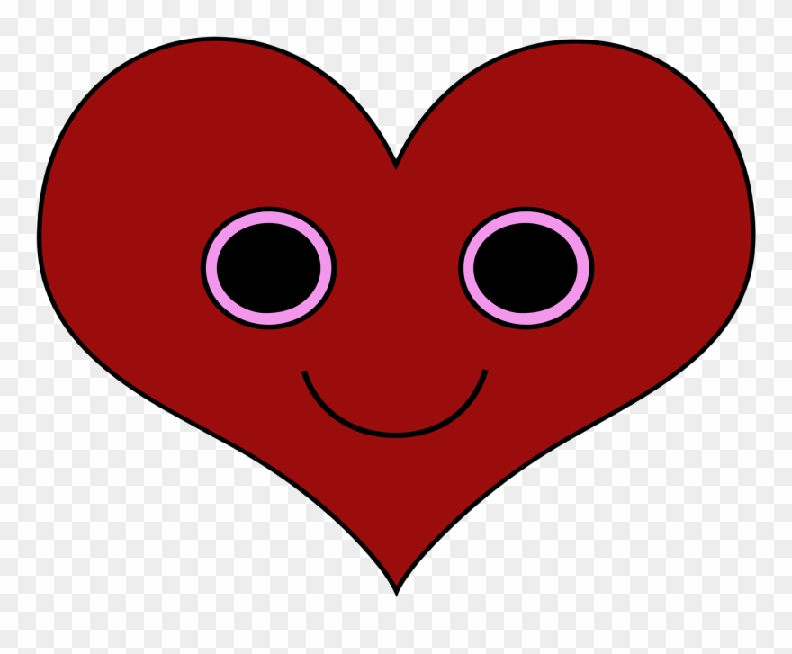 Heart With Envelopedownload Now Heart With Face Heart Clipart