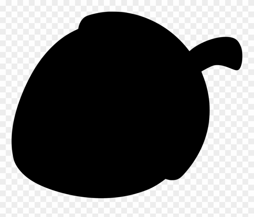 Info - Acorn Silhouette Clipart