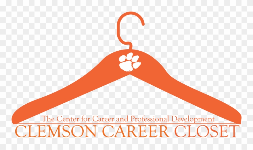 Clemson Career Closet - Clemson Tiger Paw Clipart