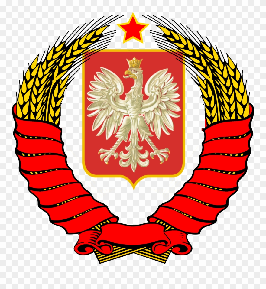 Soviet States Of Polish Socialists Coat Of Arms Coat Of Arms Soviet Union Clipart 3288707 Pinclipart