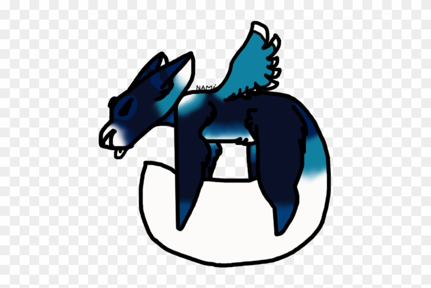 Ocean Glider, The Winged Fox By Nami Is Licensed Under - Cartoon Clipart