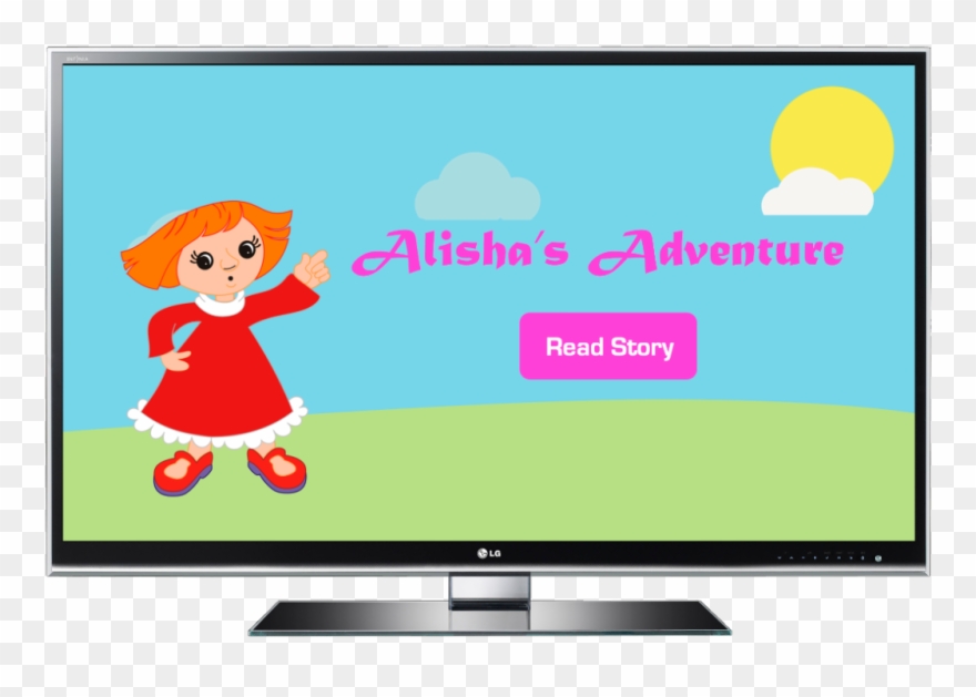 Square Clipart Old Fashioned Tv - Led-backlit Lcd Display - Png Download