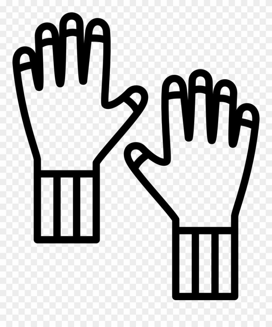 Wool Gloves Comments - Vector Graphics Clipart