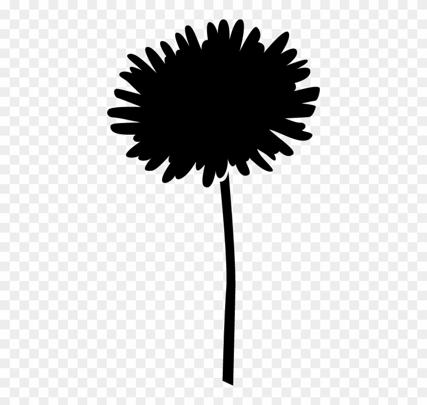 Simple Flower Silhouettes Life - Simple Flower Silhouette Clipart