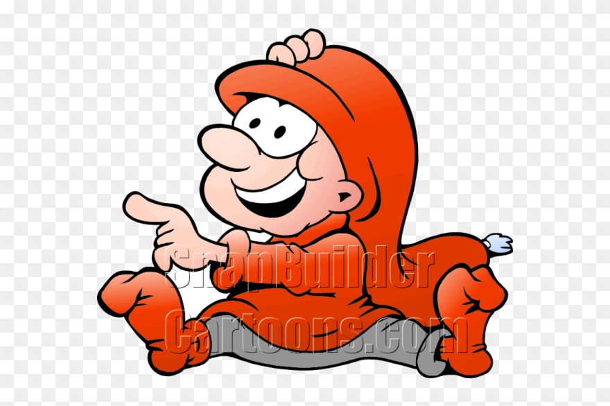 Pointing Elf Clipart