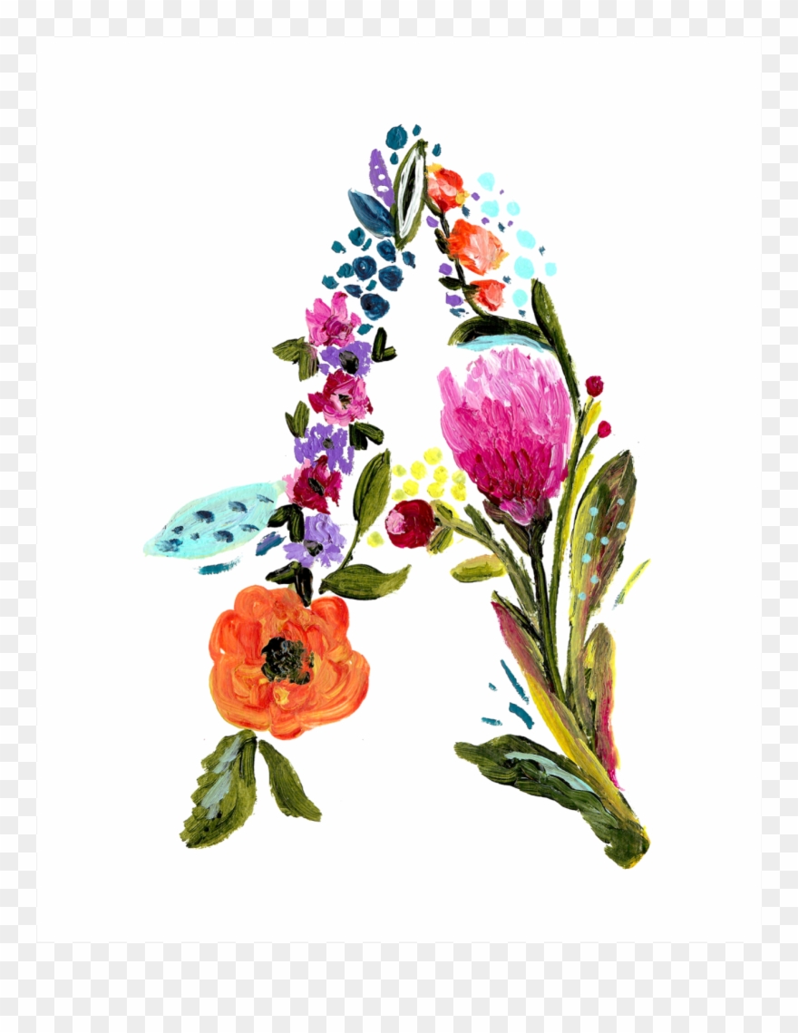 Your Initial Alpha-prints - Mockup Clipart