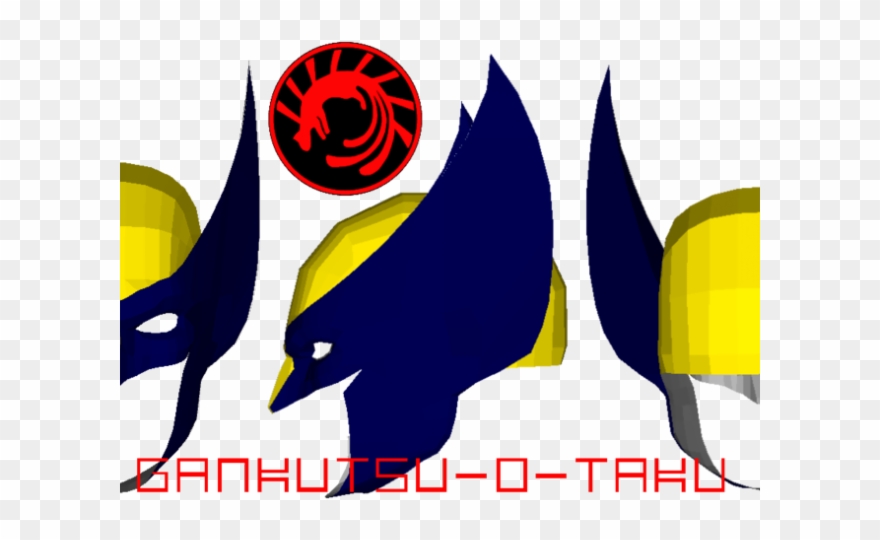 Batman Mask Clipart Wolverine Mask - Pepakura Mask Wolverine - Png Download