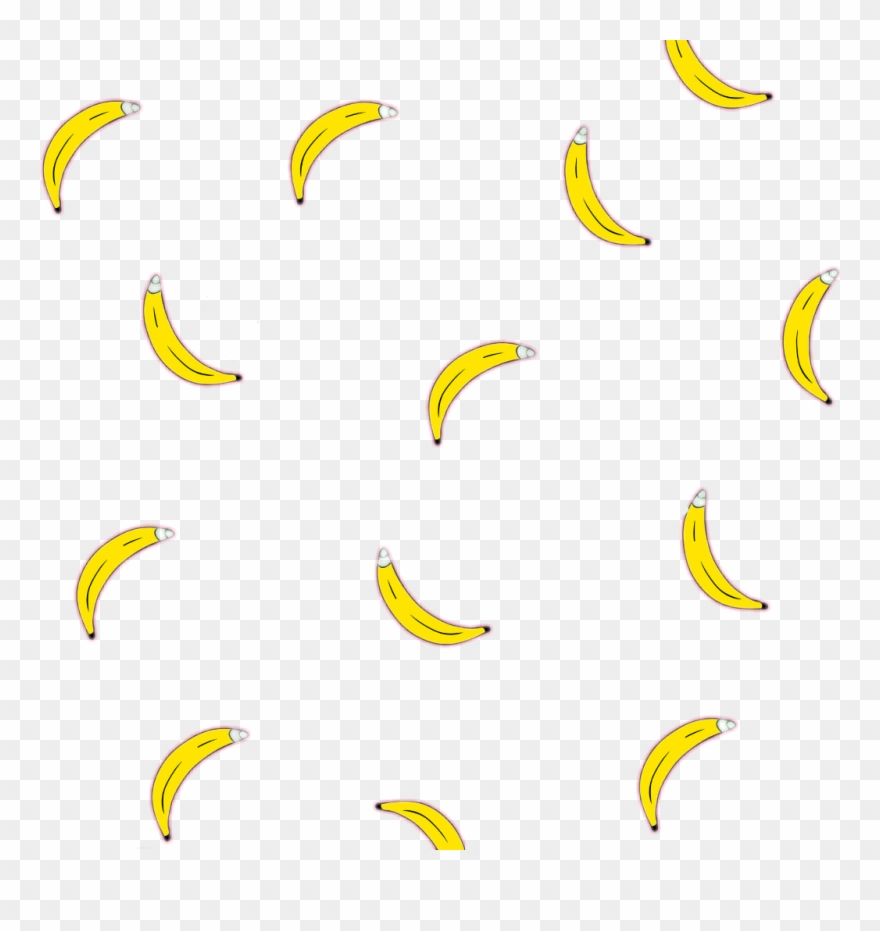 Cute Tumblr Backgrounds - Banana Png Clipart