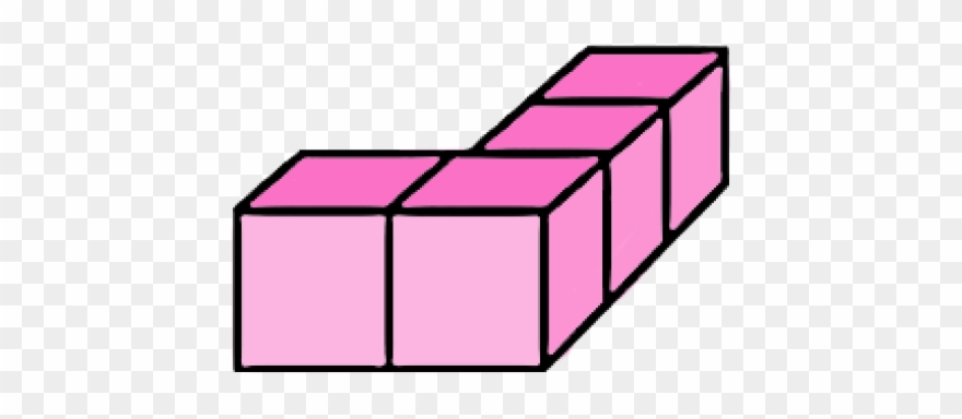 Shapes Clipart Cube - Volume Cubes - Png Download
