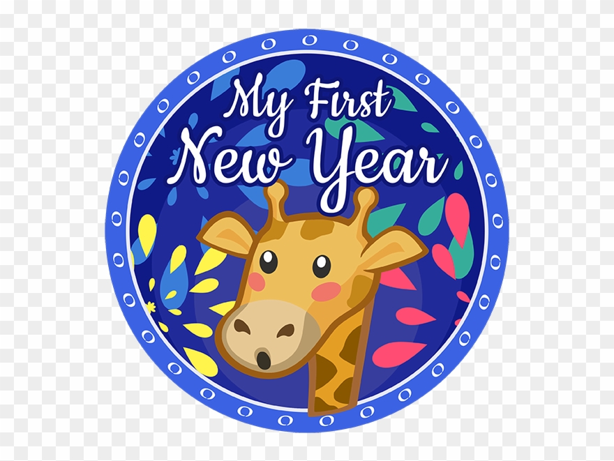 My First Haircut - Giraffe Clipart